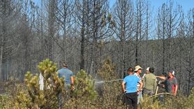 Uşak'taki Orman Yangını Kontrol Altına Alındı