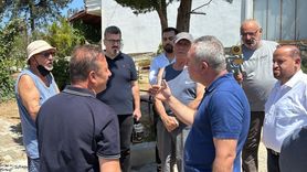 Yavuz Ağıralioğlu, Çanakkale yangın bölgesinde inceleme yaptı