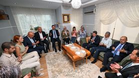 Adalet Bakanı Tunç, Şehit Astsubay Deniz Göçkün'ün Ailesini Ziyaret Etti