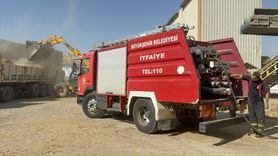 Adana'da Biyokütle Enerji Tesisinde Yangın Kontrol Altına Alındı