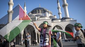 Ankara'da Filistin ve Küresel Sumud Filosu'na Destek Gösterisi