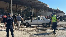 Antalya'da Toptancı Halinde Patlama: 4 Yaralı