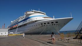 Astoria Grande Kruvaziyeri Samsun Limanı'nda