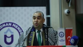 Aydın Adnan Menderes Üniversitesi'nde 'Filistin' Konulu Açılış Dersi