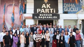 Bakan Işıkhan Burdur'da Teşkilatlarla Bir Araya Geldi