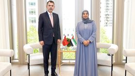 Bakan Kurum New York'ta BAE'li Mevkidaşı ile Görüştü