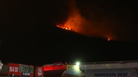 Bursa'daki Orman Yangını Kısmen Kontrol Altına Alındı