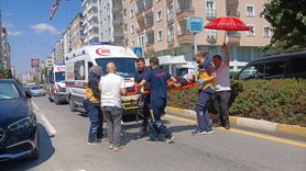 Çorum'daki Motosiklet Kazasında İki Yaralı