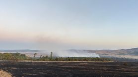 Çorum'daki Orman Yangınına Müdahale Sürüyor