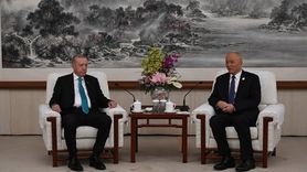 Cumhurbaşkanı Erdoğan, Çin'in Lideri Say ile Görüştü
