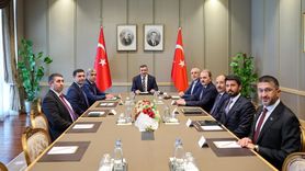 Cumhurbaşkanı Yardımcısı Yılmaz, Azerbaycan Bakanı Aliyev ile Görüştü