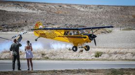 Dede ve Torunumuzdan Havada Eğlence