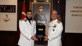 Deniz Kuvvetleri Komutanı Tatlıoğlu Suriyeli Mevkidaşıyla Görüştü