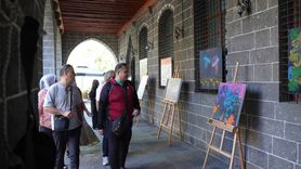 Diyarbakır'da 'Mezopotamya'nın İzleri' Resim Sergisi