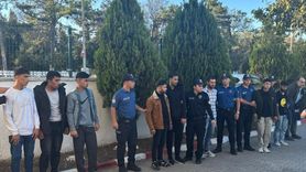 Edirne'de 15 Düzensiz Göçmen Yakalandı