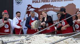 Edirne'de İpsala Pirinci ile 6 Ton Pilav Dağıtıldı