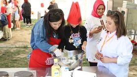 Edirne Gastronomi Festivali'nde Anne ve Çocuklar Yarıştı