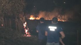 Elazığ Kırsalında Yangın Kontrol Altında