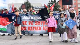 Erzurum'da Sağlık Çalışanlarının Gazze İçin Sürdürdüğü Yürüyüş 97 Haftasını Geride Bıraktı