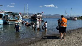 Fethiye'de Gönüllüler Kızılada'da Çevre Temizliği Gerçekleştirdi