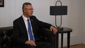 Filistin Büyükelçisi Mustafa'dan Ahmet Davutoğlu'na Veda Ziyareti