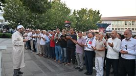 Gaziantep'te İsrail Saldırılarına Protesto Gösterisi