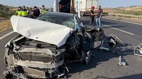 Gaziantep'te Trafik Kazası: 1 Ölü, 2 Yaralı