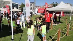 Geleneksel Oyunlar Tırı Nevşehir'de Çocuklarla Buluştu