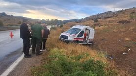 Gümüşhane'de Ambulans Kazası: 3 Sağlık Personeli Yaralandı