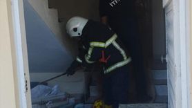 Hatay'da İki Eve Giren Yılanlar İtfaiye Tarafından Yakalandı