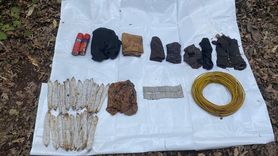 Hatay'da PKK/KCK'ya Ait Malzemeler Ele Geçirildi