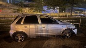 Kayseri'de Alkol Etkisiyle Tramvay Yoluna Giren Araç Kazası