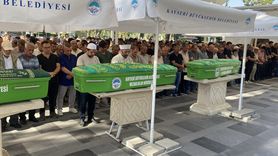 Kayseri'de Bıçaklı Kavgada Ölen Taksi Şoförünün Cenazesi Defnedildi