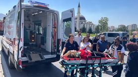 Kayseri'de Su Kanalına Düşen Araçta Yaralı