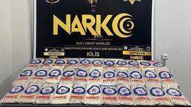 Kilis'te Uyuşturucu Operasyonu: 215 Bin 312 Sentetik Hap Ele Geçirildi