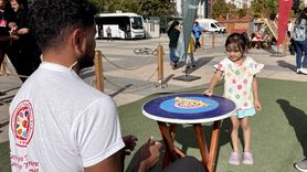 Kırşehir'de Geleneksel Oyunlar Tırı Çocuklarla Buluştu