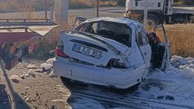 Konya'da Otomobil Devrildi, 5 Yaralı