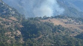 Köyceğiz'de Orman Yangınına Müdahale Devam Ediyor