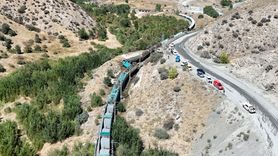 Malatya'da Demiryolu Kazası: İki Yük Treni Çarpıştı