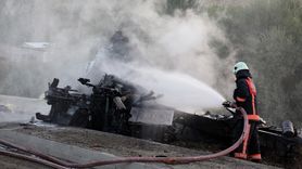 Malatya'da Tır Yangını: Otobüse Çarpan Araç Duvara Vurdu