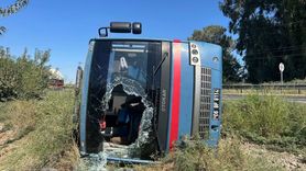 Mersin'de Cezaevi Aracı Devrildi: 13 Yaralı