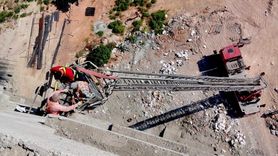 Mersin'de Mahsur Kalan İşçiler Hızla Kurtarıldı