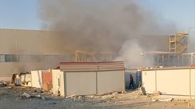 Mersin Tarsus'ta Yangın Paniği: Konteynerler Alev Alev Yandı