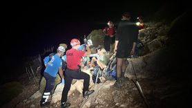 Muğla'da Likya Yolunda Mahsur Kalan Üç Kişi Kurtarıldı