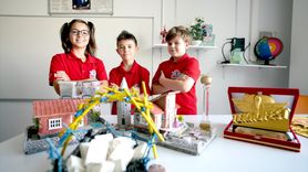 Öğrencilerden Depreme Dayanıklı Bina Çözümü