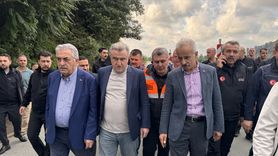 Rize'de Sağanak Yağış İncelemeleri