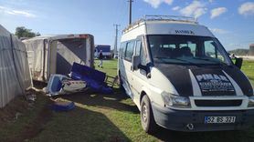 Samsun'da Minibüs Kazası: 1 Ölü, 1 Ağır Yaralı