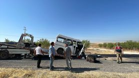 Şanlıurfa'da Minibüs ve Otomobil Çarpıştı: 10 Yaralı