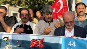 Şanlıurfa ve Kilis'te Küresel Sumud Filosu'na Destek Gösterileri