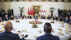 TBMM Başkanı Kurtulmuş, KKTC Muhtarlarını Ağırladı